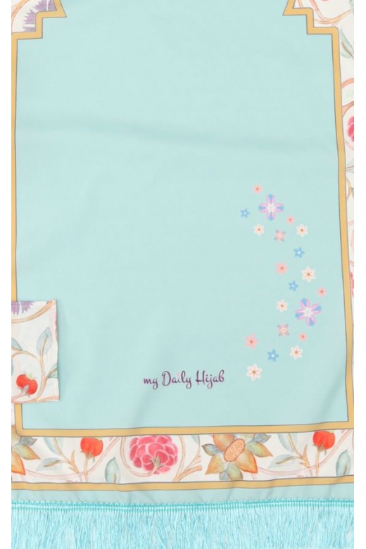 Sajadah Travel Azzura Rumbai Blue